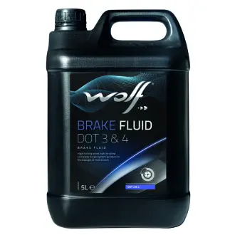 BRAKE FLUID DOT 3&4 5Lx4 WOLF 8311482 Хонда Прелюд