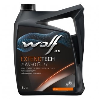 EXTENDTECH 75W90 GL 5 5Lx4 wolf 8303500