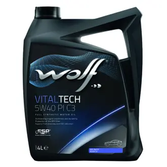 Масло моторное Wolf Vitaltech PI C3 5W-40 (4 л) WOLF 8302916