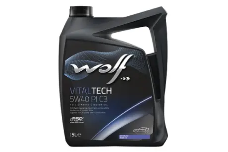 Масло моторное Wolf Vitaltech PI C3 5W-40 (5 л) WOLF 8303012