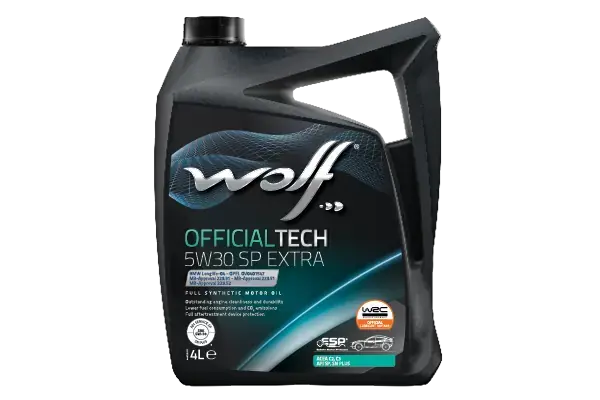 OFFICIALTECH 5W30 C3 SP EXTRA 4Lx4 (NEW) WOLF 1049359