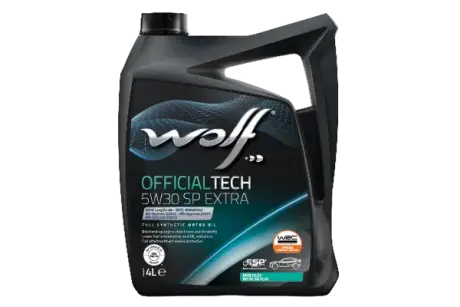 OFFICIALTECH 5W30 C3 SP EXTRA 4Lx4 (NEW) WOLF 1049359