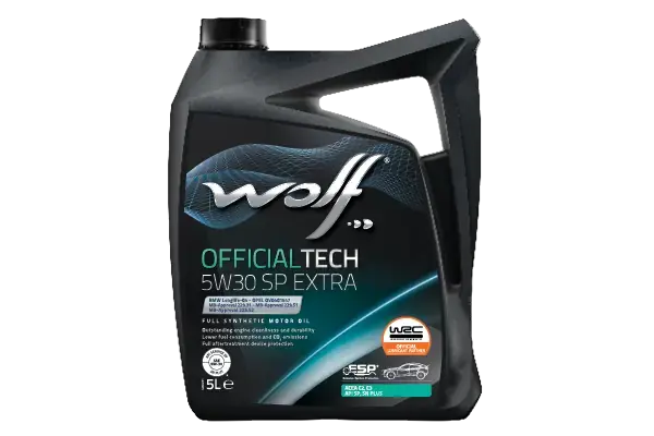 OFFICIALTECH 5W30 C3 SP EXTRA 5Lx4 (NEW) WOLF 1049360