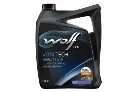 VITALTECH 5W40 GAS 5Lx4 WOLF 8326097