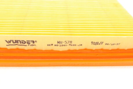 Фильтр воздушный wunder WH578