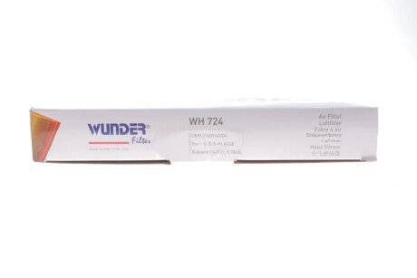 Фільтр повітряний wunder WH724