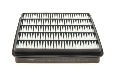 Фільтр повітряний wunder WH2099