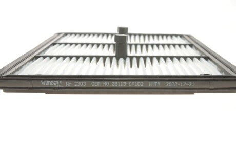 Фільтр повітряний wunder WH2303