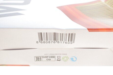 Фільтр повітряний wunder WH814