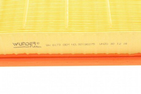 Фільтр повітряний wunder WH8173