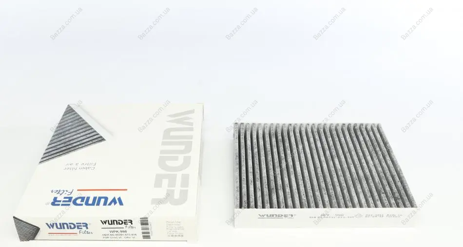 Фільтр салону WUNDER WPK998 (фото 1)