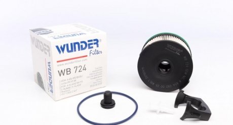 Паливний (топливный) фільтр wunder WB 724