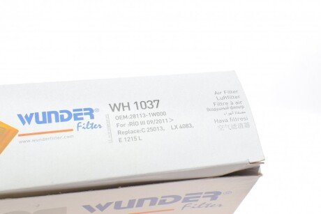 Фильтр воздушный wunder WH1037