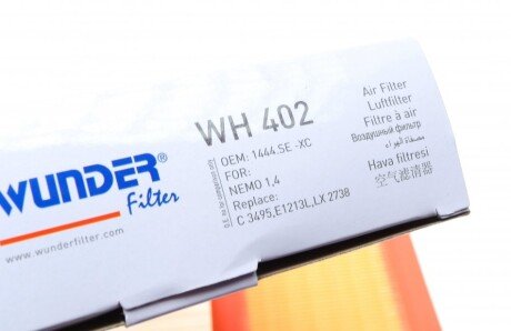 Фильтр воздушный wunder WH402