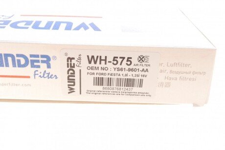 Фильтр воздушный wunder WH575