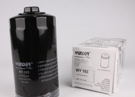 Масляний фільтр wunder WY-103