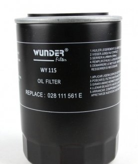 Масляный фильтр wunder WY115