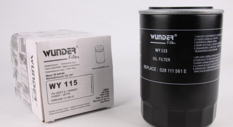 Масляный фильтр wunder WY-115