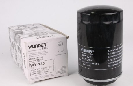 Масляний фільтр wunder WY-120