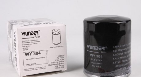 Масляный фильтр wunder WY-304