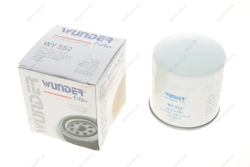 Масляный фильтр WUNDER WY552