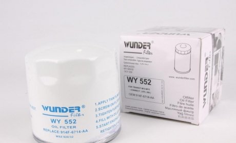 Масляный фильтр wunder WY-552
