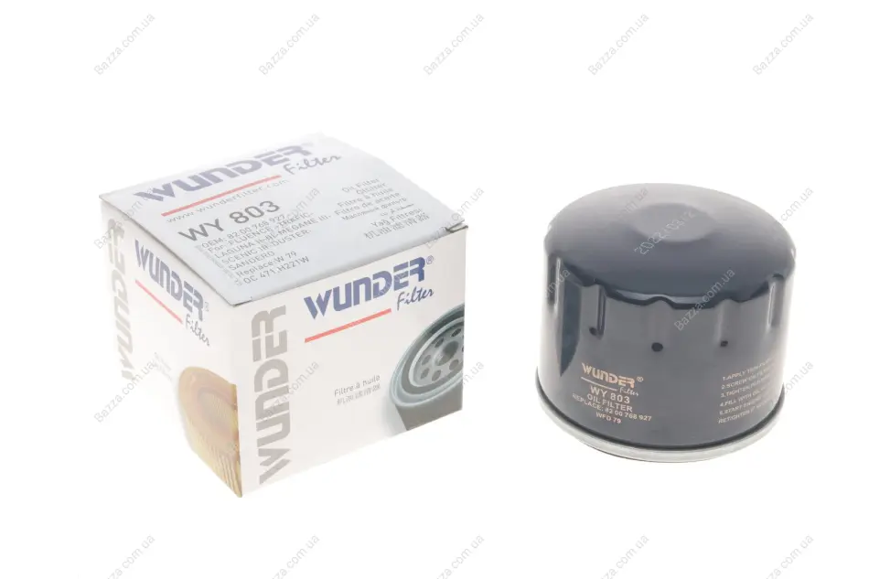 Масляний фільтр WUNDER WY803 (фото 1)