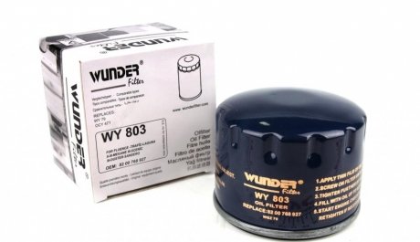 Масляный фильтр wunder WY-803