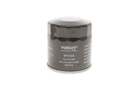 Масляный фильтр wunder WY905