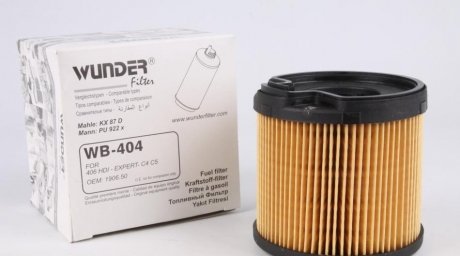 Паливний фільтр wunder WB-404