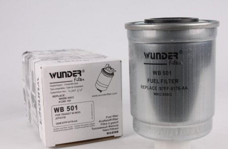 Паливний фільтр wunder WB-501