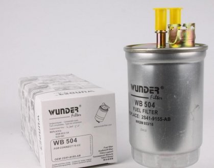 Паливний фільтр wunder WB-504