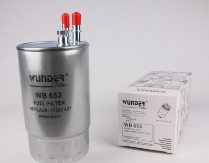 Паливний (топливный) фільтр wunder WB-653