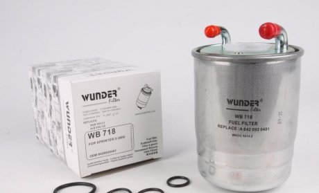 Паливний фільтр wunder WB-718