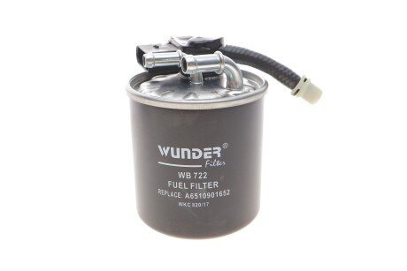 Паливний (топливный) фільтр wunder WB722