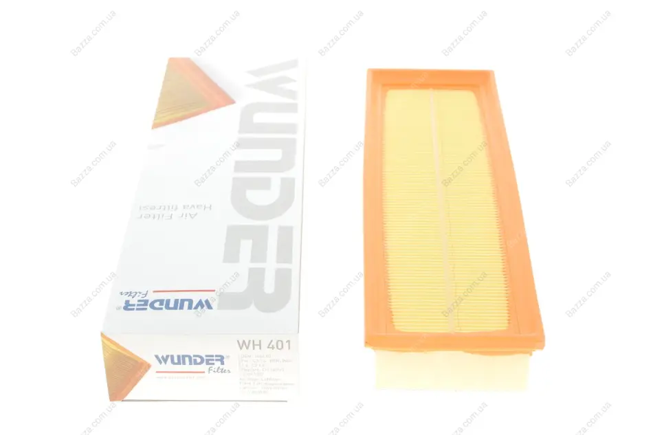 Повітряний фільтр WUNDER WH401 (фото 1)