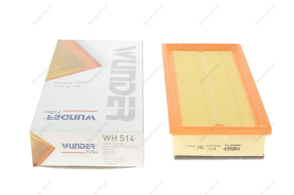 Повітряний фільтр WUNDER WH514 (фото 1)