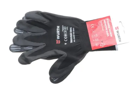 Рукавиці захисні TIGERFLEX COOL, нейлон, покриття нітрил, пара, р.9 {арт. } wurth 0899401049
