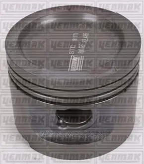 Поршень с кольцами і пальцем (размер отв. 83.01/+0.50) VW, AUDI 80/100/A6 2.0 (AAD) YENMAK 31-03311-050