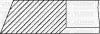 Комплект поршневих кілець (79,76/0.25) (1.75/2.0/3.0) VW, AUDI, SKODA 1.4- 1.9TDI YENMAK 9109309025 (фото 2)