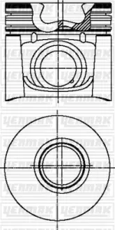 Поршневые кольца YENMAK 3103691000 Iveco