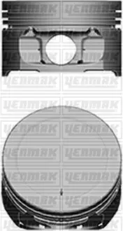 Поршневые кольца YENMAK 3104101000