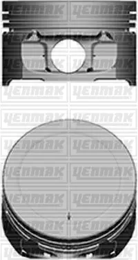 Поршневые кольца YENMAK 3104101050