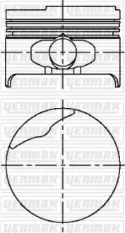 Поршневые кольца YENMAK 31-04166-000