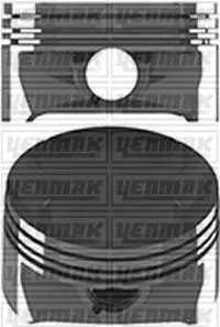 Поршневые кольца YENMAK 31-04689-000 Мерседес Glk 220