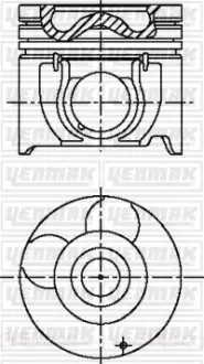Поршневые кольца YENMAK 3603537000