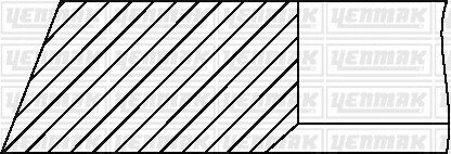 Поршневые кольца yenmak 9109173000