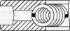 Комплект поршневих кілець FIAT Fiorino 1.7D (82.6/STD) (2.5/2/4) YENMAK 9109394000