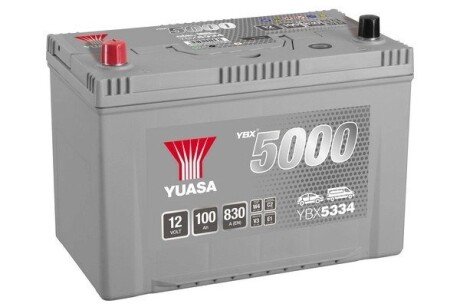 12V 100Ah Silver High Performance Battery Japan (1) yuasa YBX5334 на Hyundai Ix35