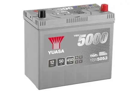 Yuasa 12V 50Ah Silver High Performance Battery Japan (0) YUASA YBX5053